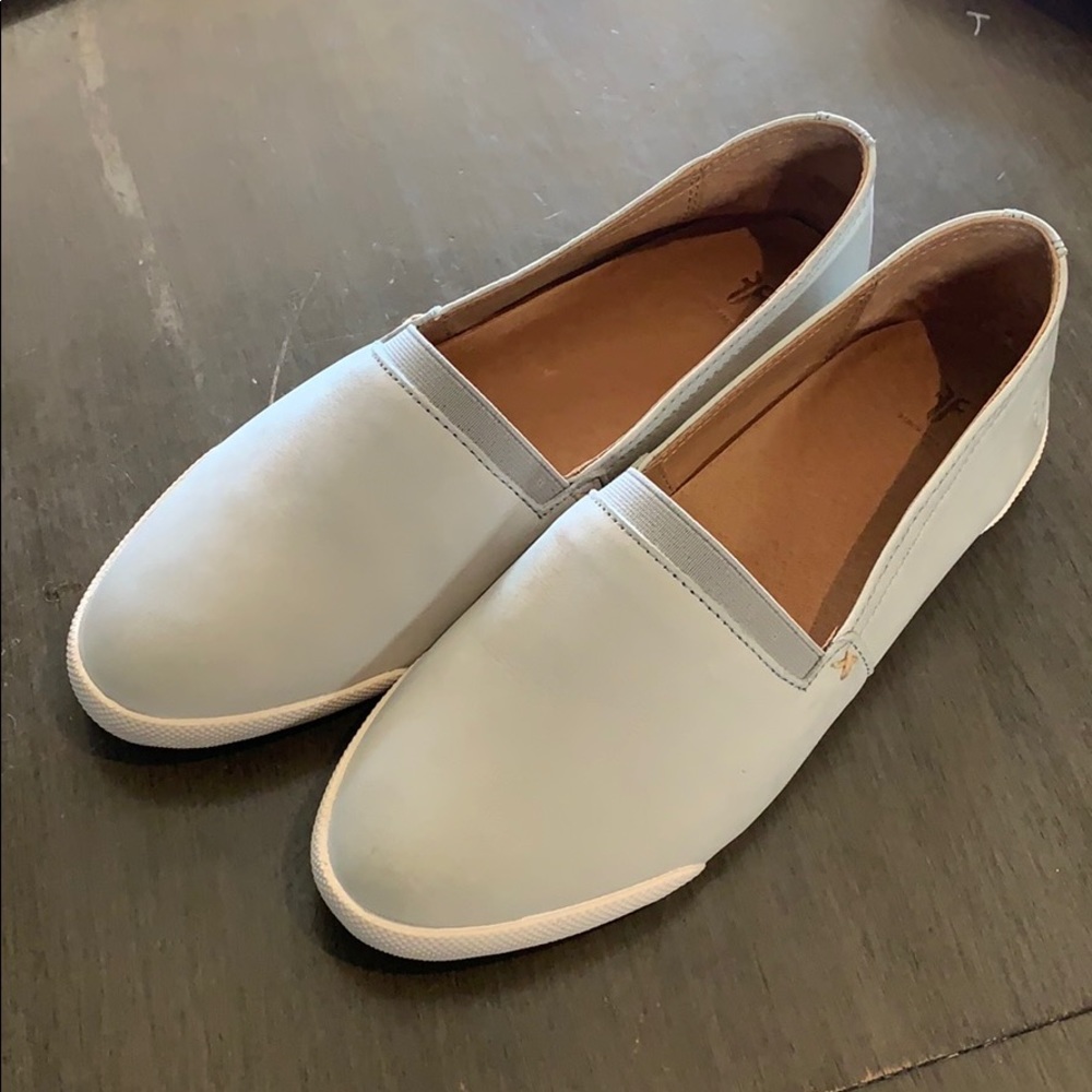 Frye leather flats